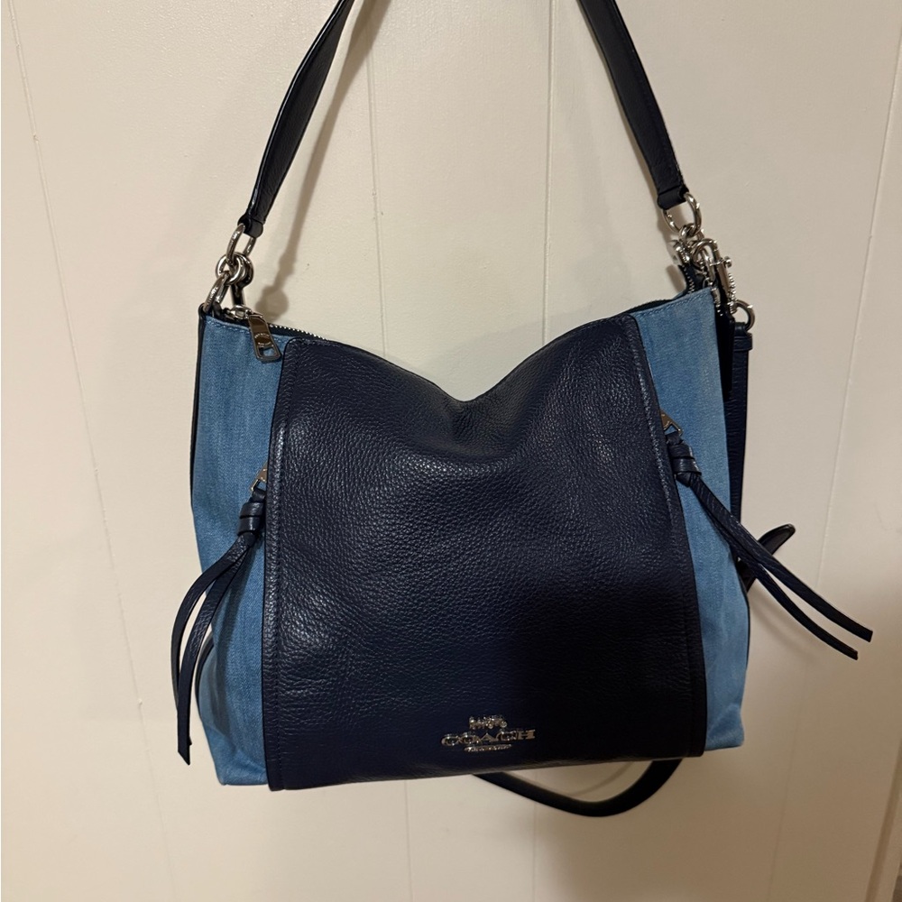 Coach Navy and Blue Women's Bag